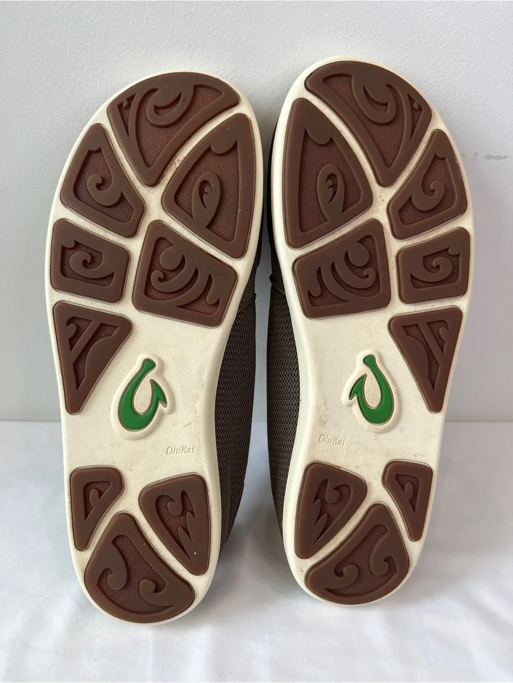 OluKai Nohea Mesh Slip On Shoes Mustang Lime Peel Men’s Size 13